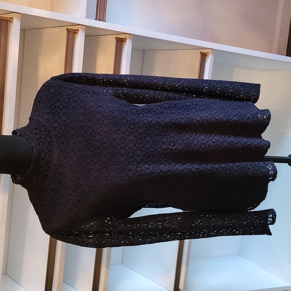 Banana Republic Tops - NWT Banana Republic Navy Lace Blouse